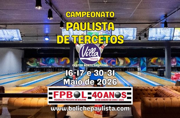 Paulista de Tercetos 2026